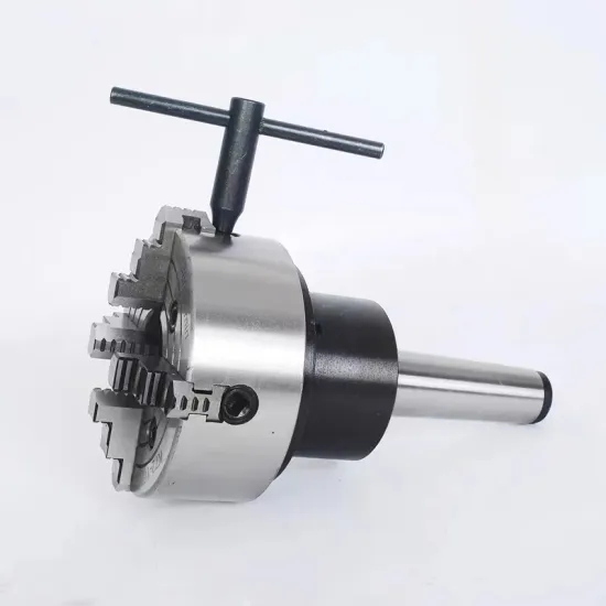 Tailstock Lathe Fixed Chuck with Morse MT6 Taper Shank Flange: Sizes 80mm to 320mm