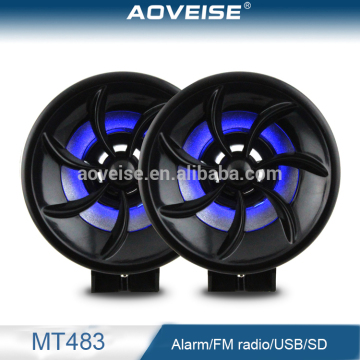 motor cycle parts of waterproof audio FM radio for motorcycle speaker AOWEISE]
