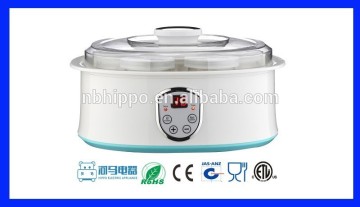 7 fabricante de yogurt de jarra de vidrio/máquina de yogurt para el hogar de bricolaje