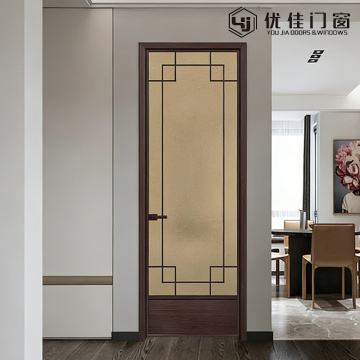 スイングドア ブラックウォールナット色