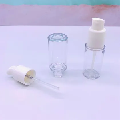 PETG Clear Lotion Pump Bottle