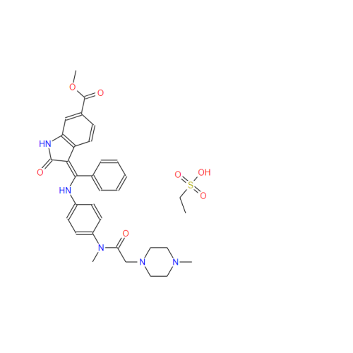 Ọnọdụ: 656247-18-6 Nintedanib ethanesfonate nnu