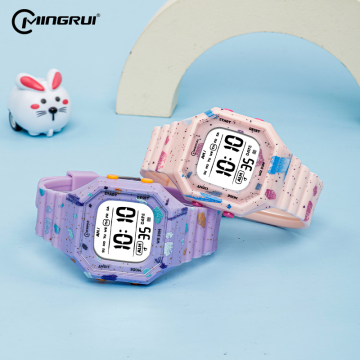 MR24202 Custom Logo Kids Sports Watch - 3ATM Waterproof Digital Style