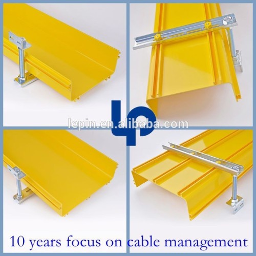 Cable Tray Manufacturer PVC and ABS Made Plastic Fiber Optic Cable Tray