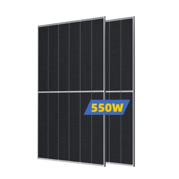 High Efficiency Panel Solar Home Systems with Double-Sided Photovoltaic Cells: 545W, 550W, and 555W Solar Panels by Shandong Manufacturer