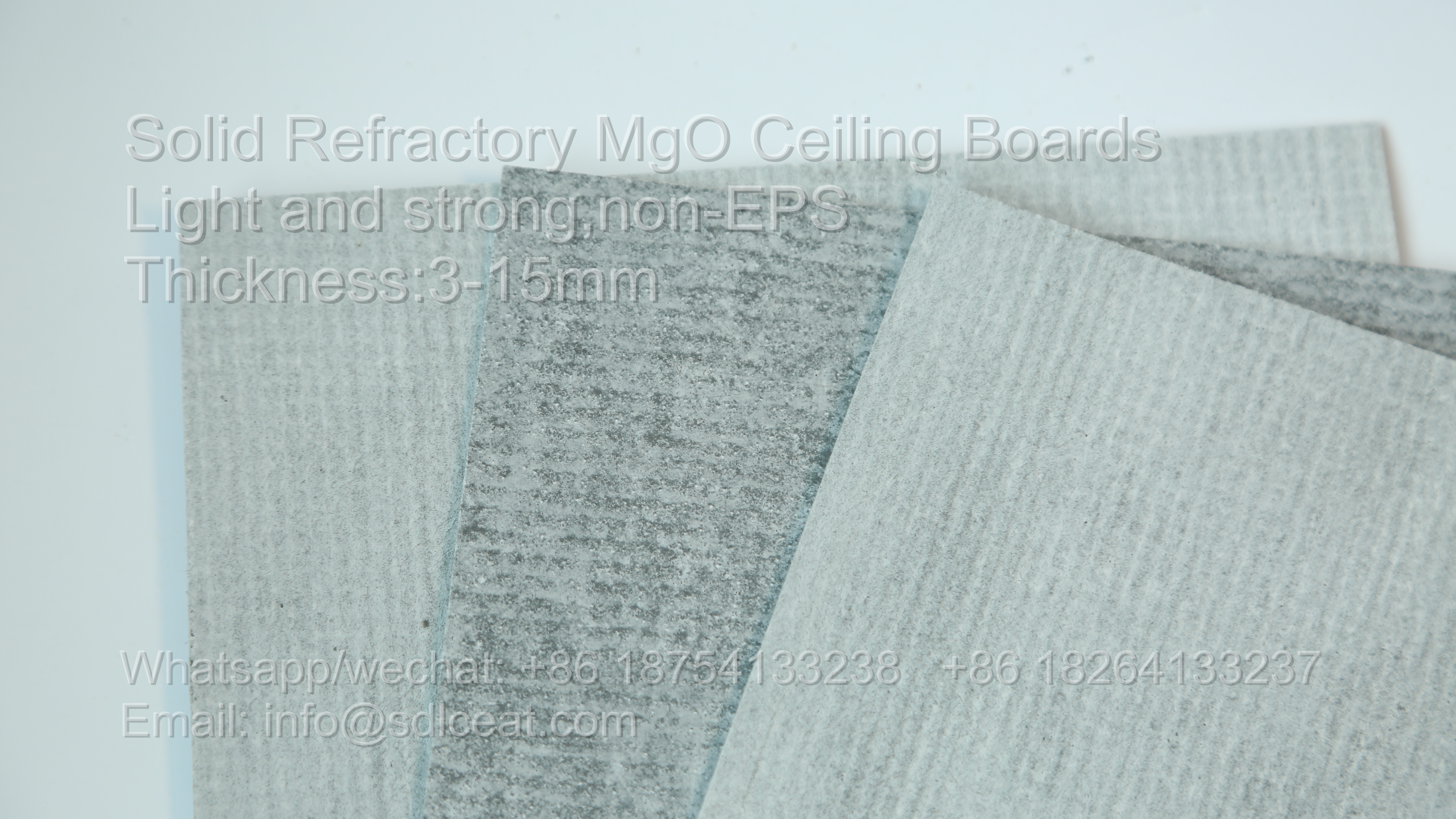 mgo fireproof ceiling board 