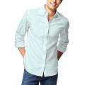 Chemise multicolore personnalisée pour hommes, couleur unie