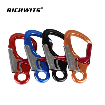 35KN Rock Climbing Auto-Lock Mountaineering downhill High Strength Carabiner Tree Climber Working Aluminum Locking Snap