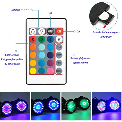 LED LED Tenggelam Dihiasi LED Hiasan Untuk Taman Taman