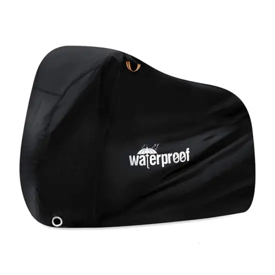 Waterproof Polyester Bike Cover for Outdoor Sun and Rain Protection