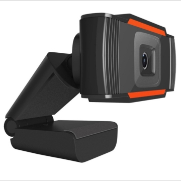 1080P HD Webcam with Sound-Absorbing Microphone for Online Chatting and Meetings