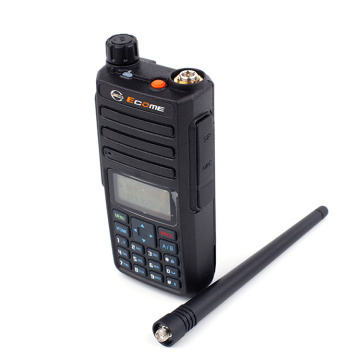 Analog Digital trunk two way radio android walkie talkie support short message features