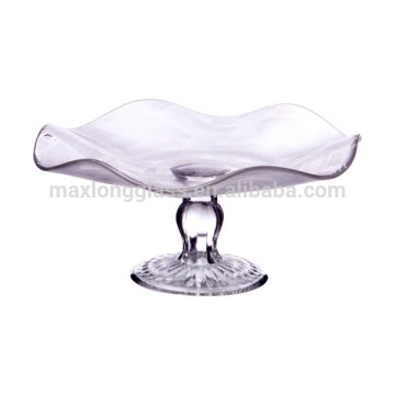 Clear glass Cake stand