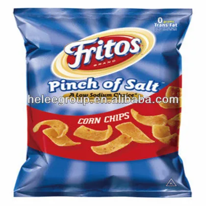 potato chips food bag