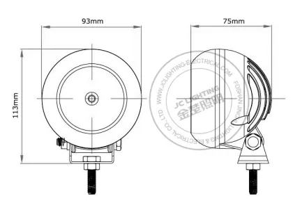 3.6 inch 15w work led light, depo auto lamp, led 12v light tube8 japan