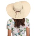 Wide Brim Womens Beach Straw Hat Straw Hat Beach Sun Hat UPF 50+ Manufactory