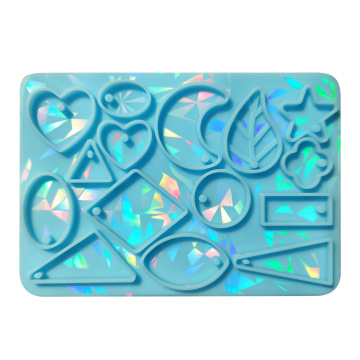 intodiy multi-shape deholographic resin silicon mould للمجوهرات