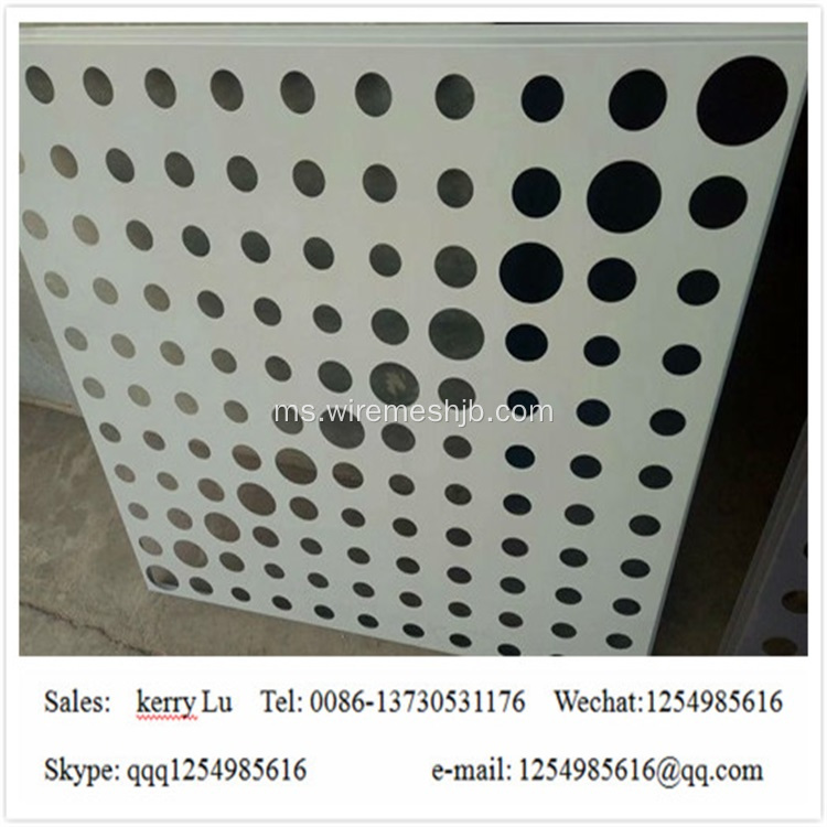 Mesh Rectangle Hole Sheet Metal Lembaran