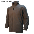 Herren Polar Fleece Jacke mit Tasche