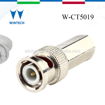 coax connectors for rg59 digital coaxial cable with bnc male