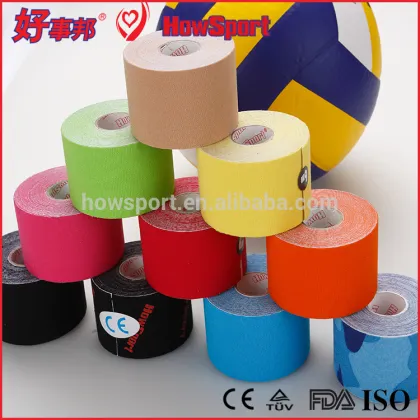 5cm*5m Kinesiology Tape Football Knee Wrist Ankle And Elbow Rehabilitation Therapy Supplies