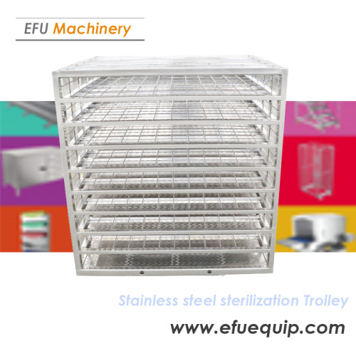 Stainless steel sterilization Trolley