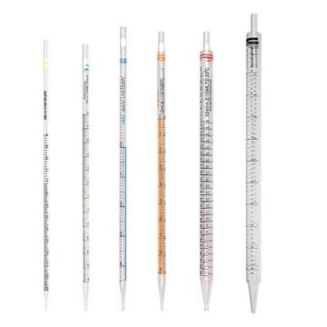 Pipettes de mesure de verre réutilisables en laboratoire 50 ml