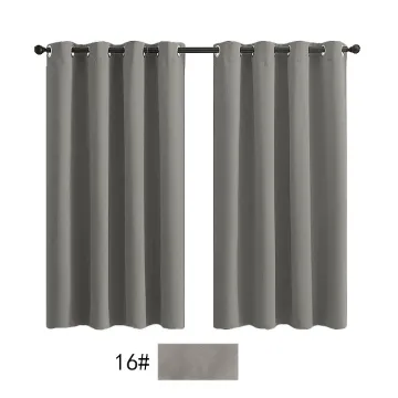 Blackout Curtains: 40x63 Inch Polyester Curtains for Living Room and Bedroom