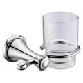 Chrome Glass Cup Holder For Shower-room