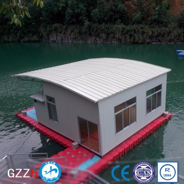 marine plastic floating home for resort