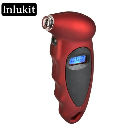 LCD Car Tire Pressure Gauge: Accurate PSI and BAR Readings