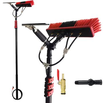 2025 Ultra Light Telescopic Poles for Window and Solar Panel Cleaning