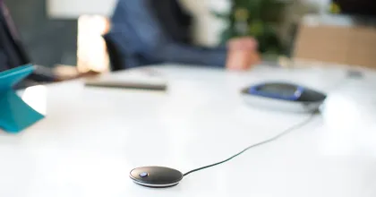 Logitech Group STMP100 Expansion Microphones for Video Conferencing