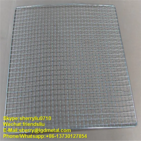 Stainless Steel Barbecue BBQ Grill Wire Mesh Net For Sale------BBQS009