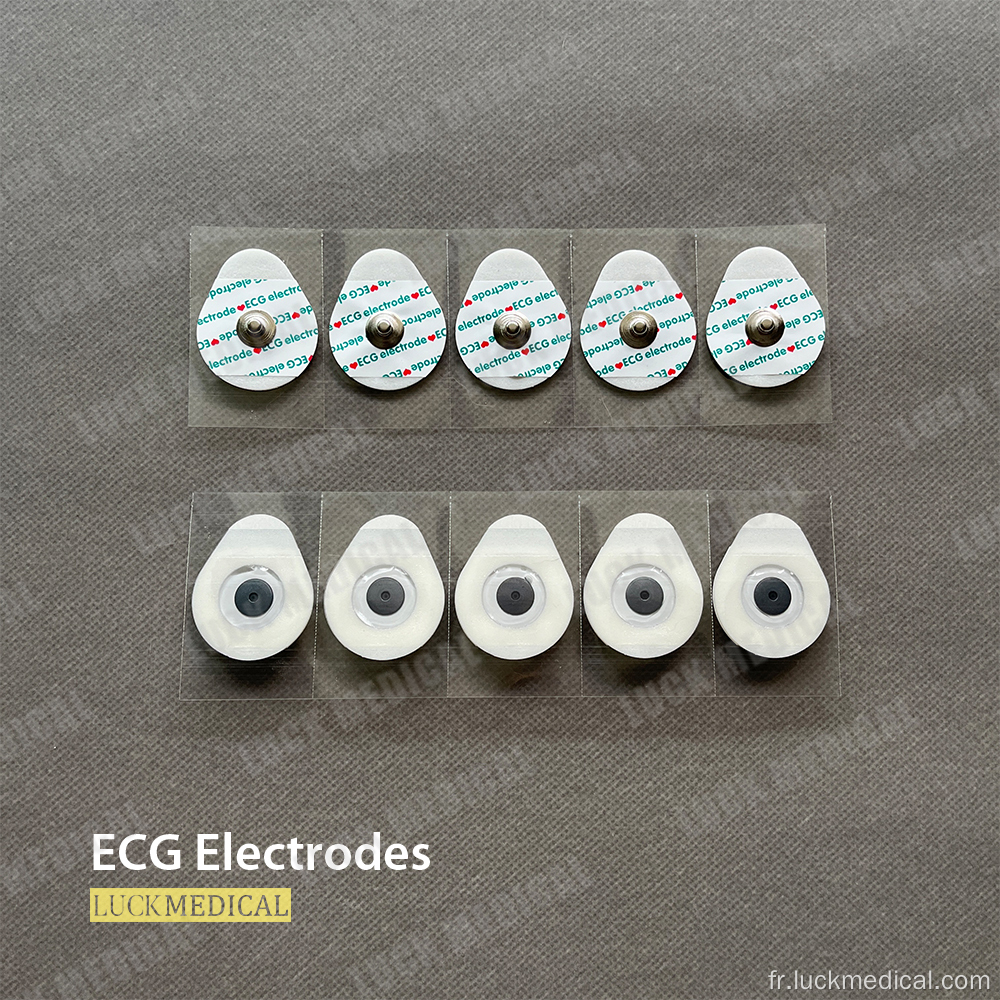 Clips ECG d&#39;électrode bipolaire