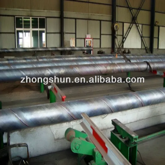 SSAW steel pipe EN10219-S235JRH standard use for structure