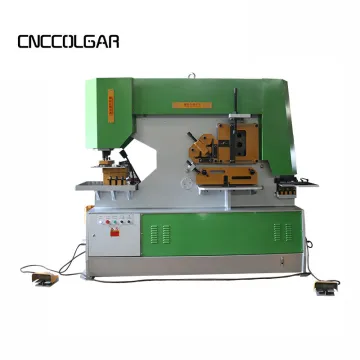 Hydraulic Ironworker Sheet Metal Shearing and Punching Machine