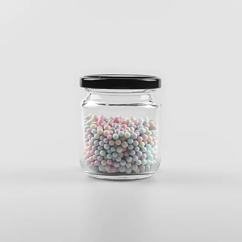 195ml Glass Jar With Lid6 Png