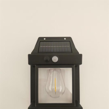 Solar Wall Light: Waterproof Outdoor Tungsten Wire Garden Induction Light