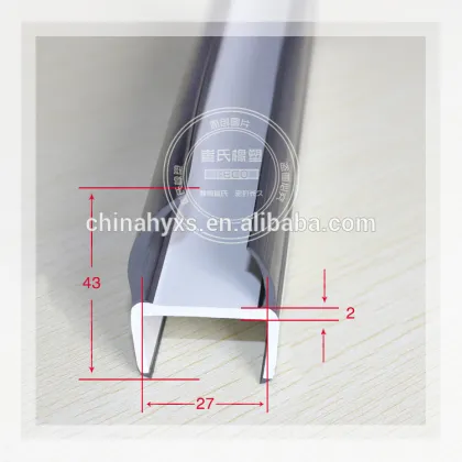 Refrigerated trucks special insulation strips High quality extrusion groove weatherstripping