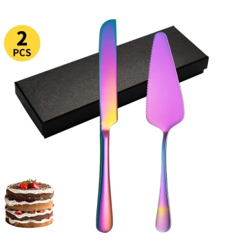 Stainless Steel Cake Dessert Butter Knife Spatula Pizza Cheese Bread Knife Gift Set