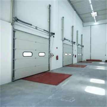 Puerta de garaje de alta velocidad rentable de PVC