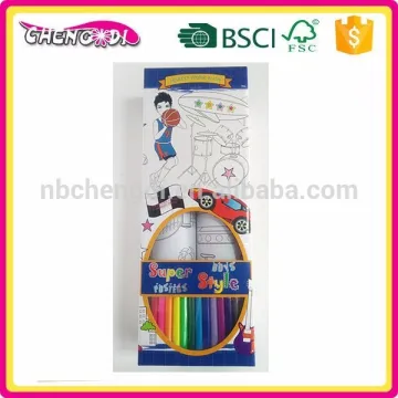 super style gift usage top fashion jumbo roll coloring poster