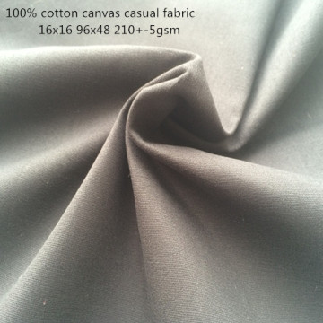100% Cotton Canvas Casual Stoff