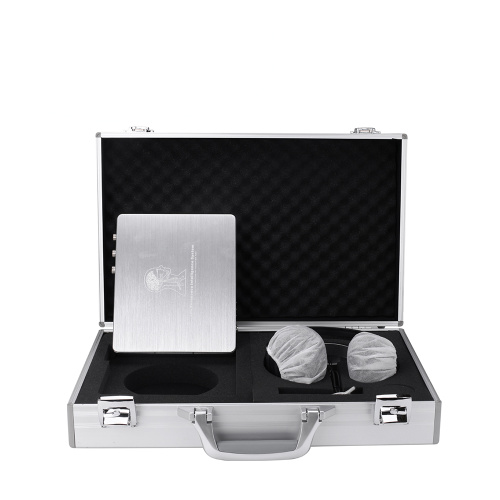 Sound testing Computer testing machine with headset