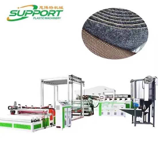 Extrusion Line for Non-Woven Fabric Carpet Laminating PVC Coating Machine