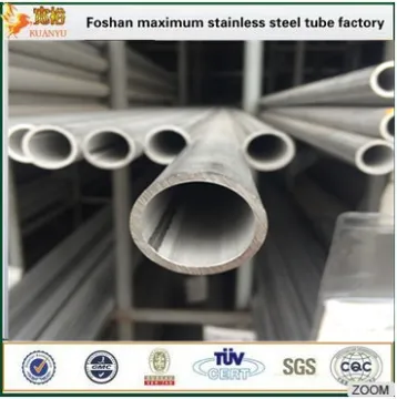 TOP quality ASTM A269 316L welded stainless steel tubes 1 inch industrial pipe