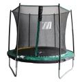 Utomhus trampolin 8ft för barn skyblue