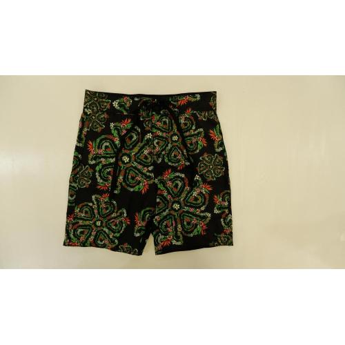 Vintage Print Men's Beach Style Pants