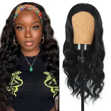 Wholesale price headband wigs Synthetic hair,hair wig with headband,headband wigs for black women
